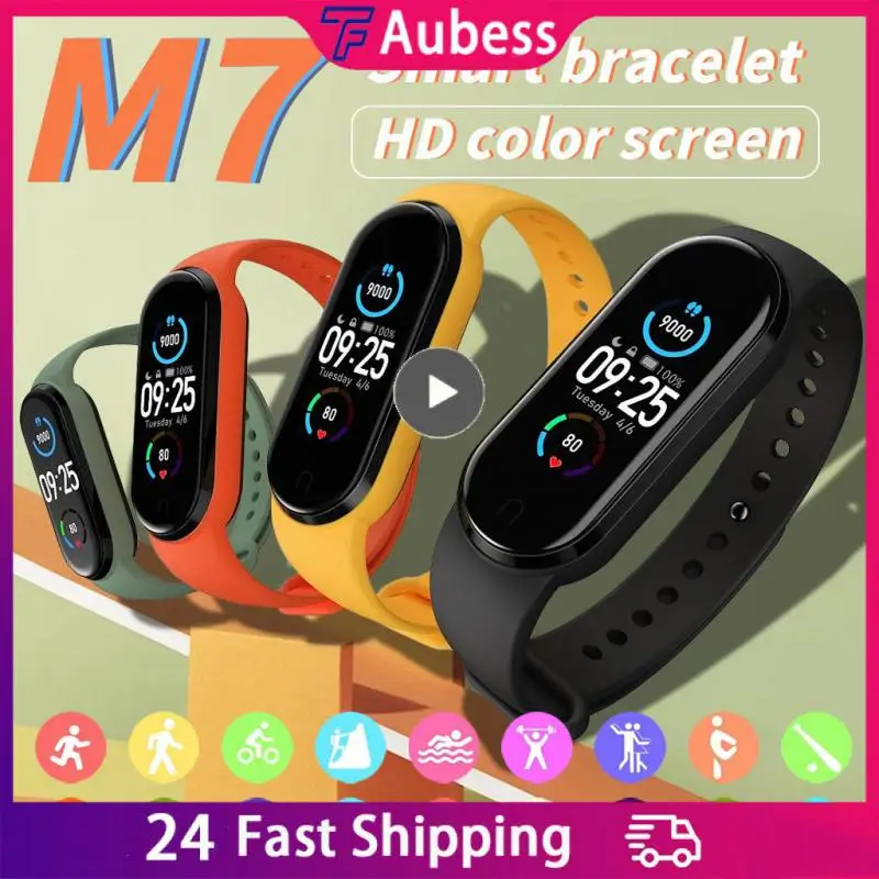 

Smart Bracelet Ip67 Waterproof 80mah Sport Bracelet Large Screen Dustproof Smart Watch Heart Rate Blood Pressure Monitor