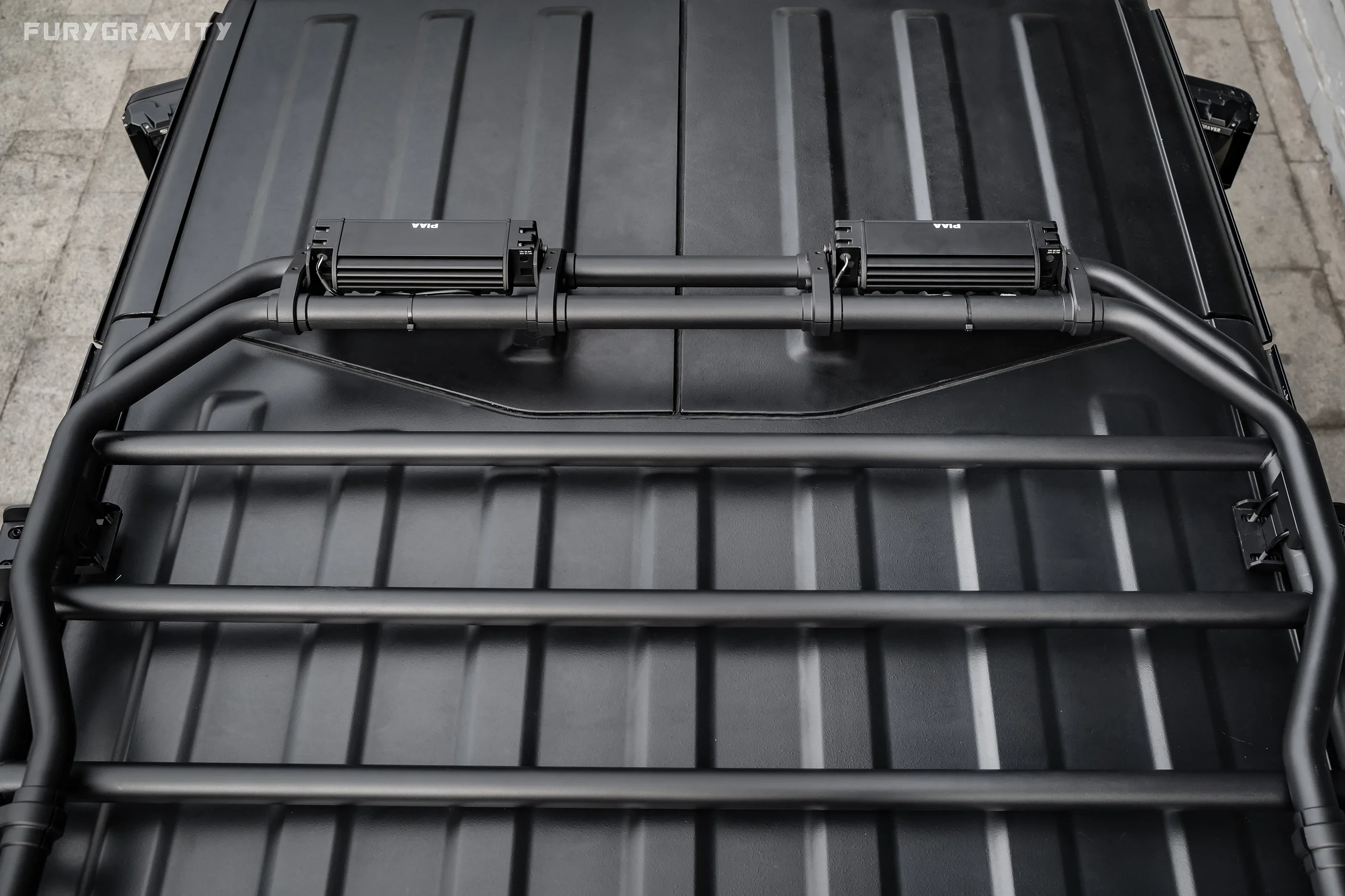 Fury 2018 + аксессуары Алюминиевая CNC технологическая Крыша Стойка для Jeep Gladiator JT