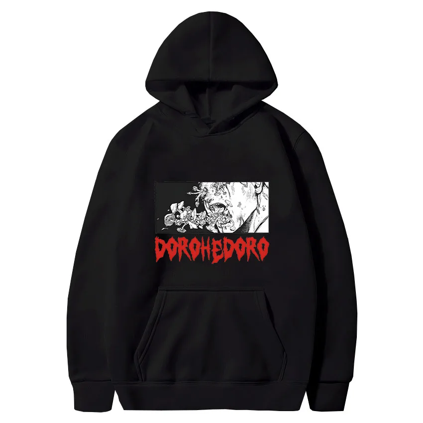 

Толстовки Dorohedoro с японским аниме, уличная одежда, зимняя Женская Весенняя/Осенняя толстовка, мужские повседневные топы в стиле Харадзюку