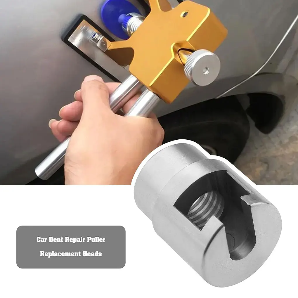 

3x Silver Paintless Dent Repair Adapter Set - High Strength Long Durability Necessary Tools