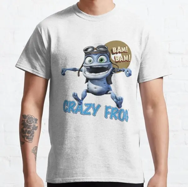 

Мотоциклетная футболка Crazy Frog BAM для Cagiva CCM Benelli Ghezzi Bimota HONDA Suzuki