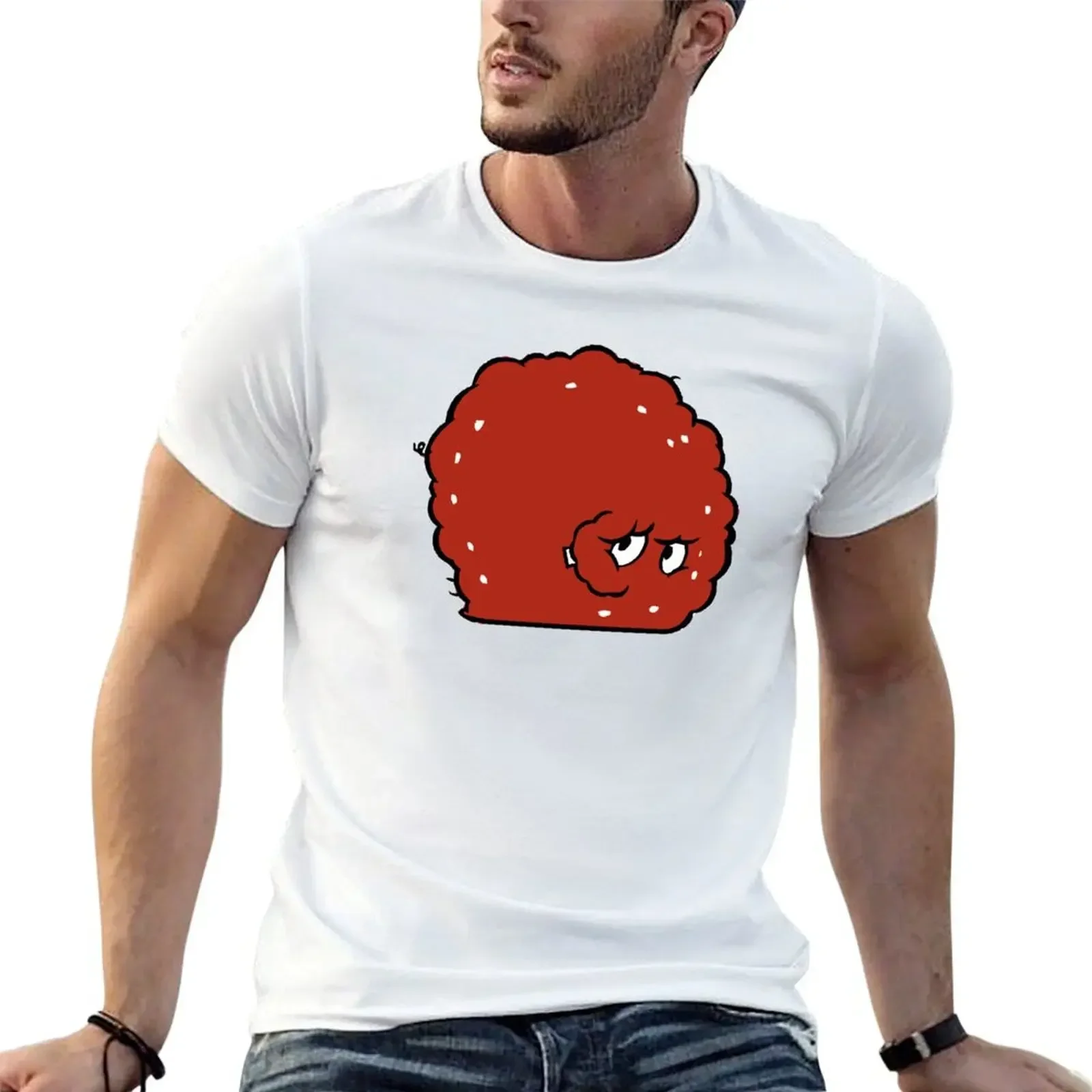 Meat ball T-Shirt custom shirt anime tops t for men