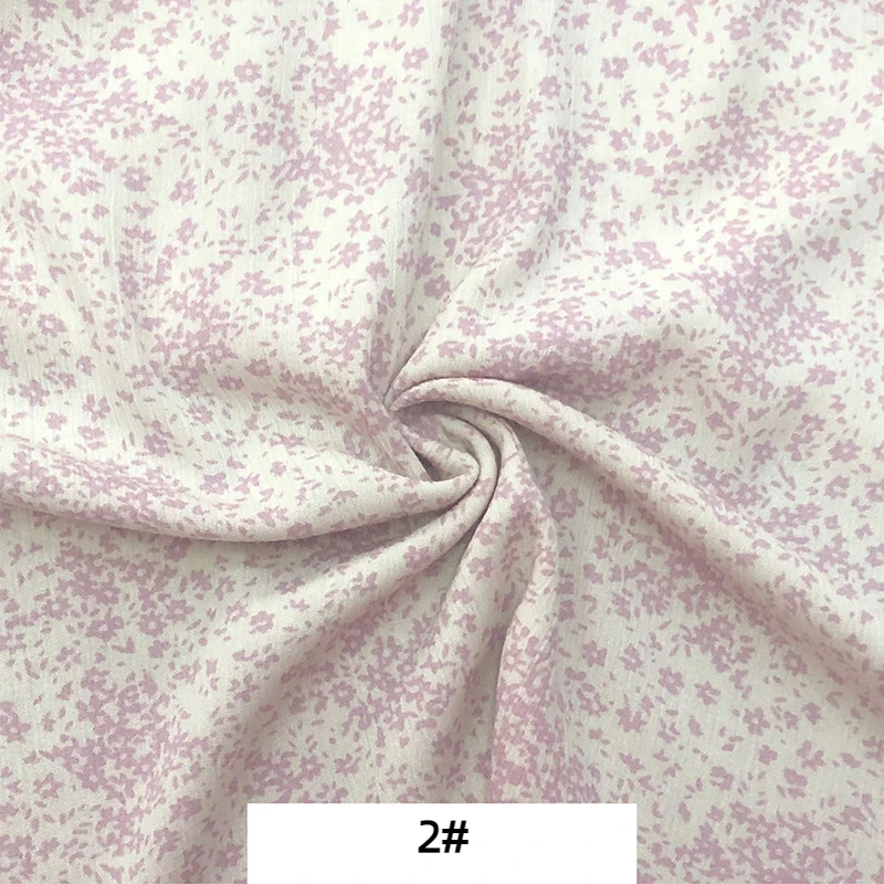 3/5/10 м креп яркий цветочный принт вискоза ткань весна-лето платье женская одежда