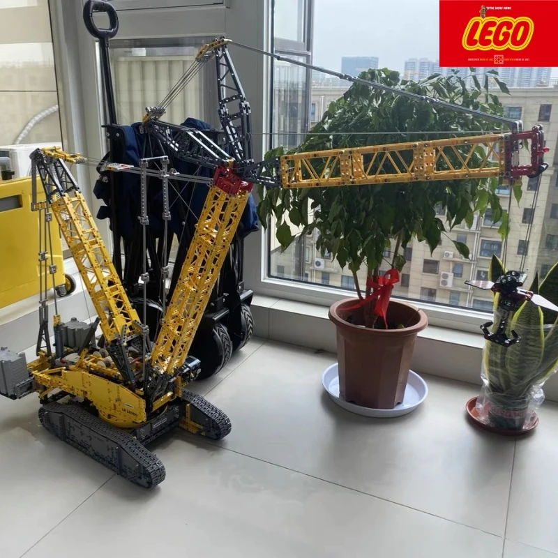 

Double 11 Preemptively Purchase Lego's Official Flagship Store 42146 Mechanical Group Liebherr Crawler Crane Building Blocks