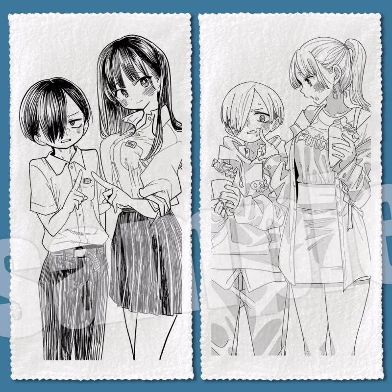 Полотенце из кораллового флиса 35*70 см мягкое плюшевое полотенце с рисунком аниме