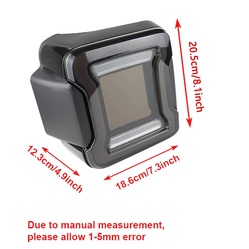 2 шт. светодиодный задний фонарь заднего бампера для Jeep Wrangler JL 2018-2022 парковочный