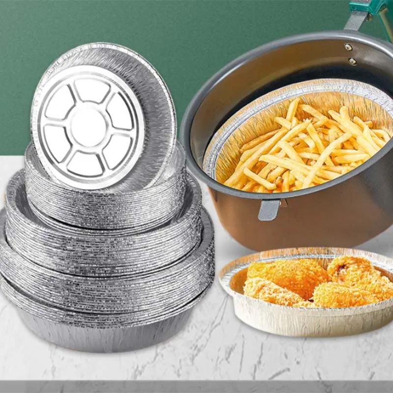 Чашка из фольги одноразовая жестяная бумажная миска инструмент для выпечки