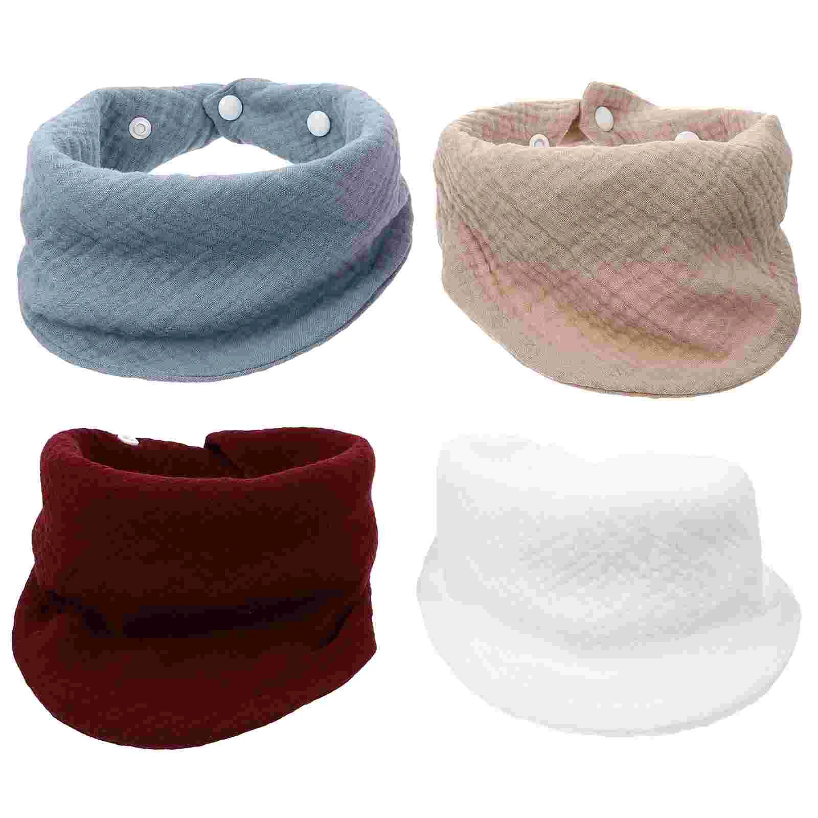 

Bib Kids Baby Scarf Cotton Saliva Towel Comfortable Drool Children Burp Cloths Infant Eating