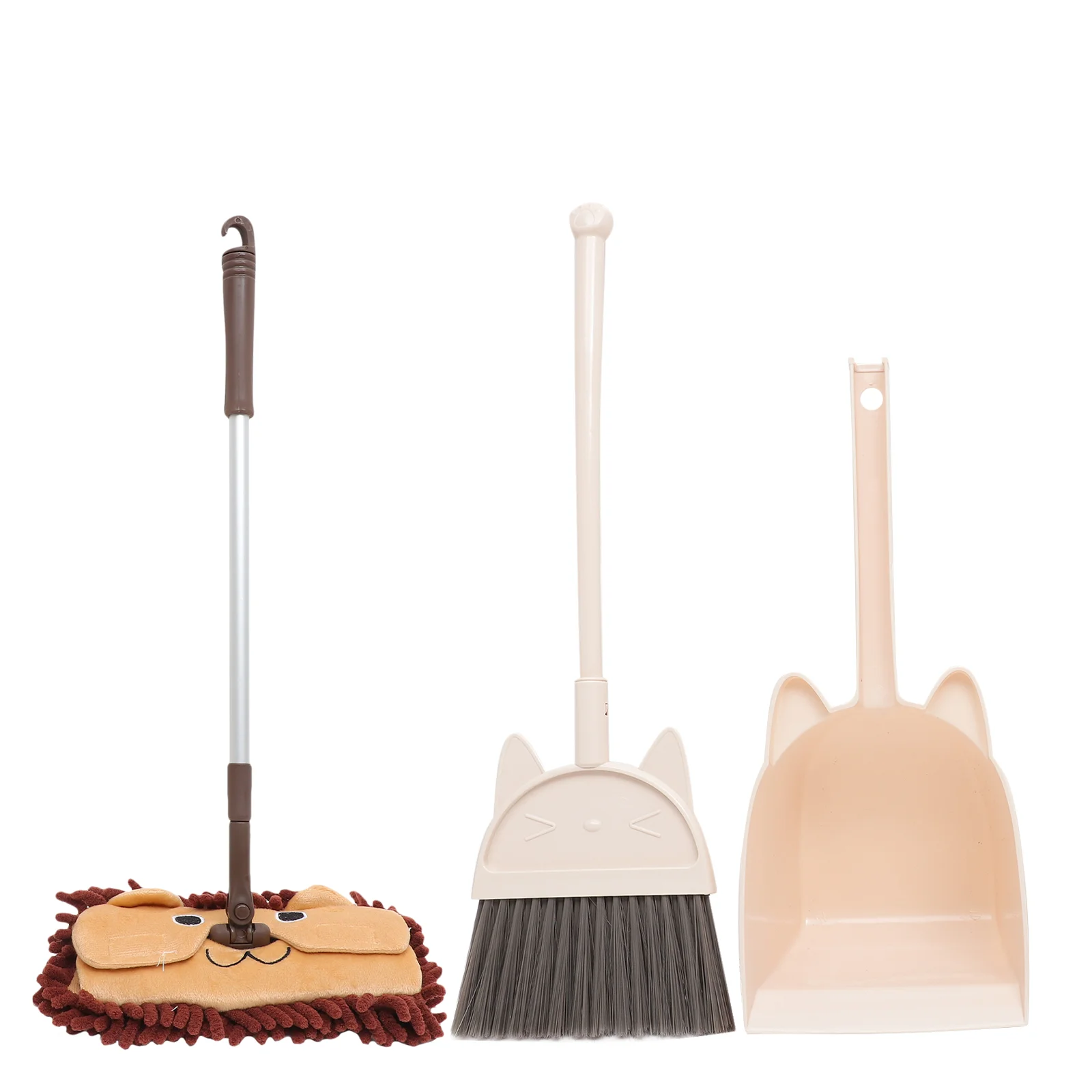 

Wipe The Water Broom Dustpan Set Baby Kit Mini Toy Stainless Steel Cleaning Toys