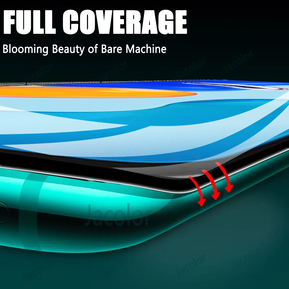 Защитная пленка для Xiaomi Redmi Note 11 4G 11S 10 Pro Max 10s 9 9s гелевая защита экрана/задняя