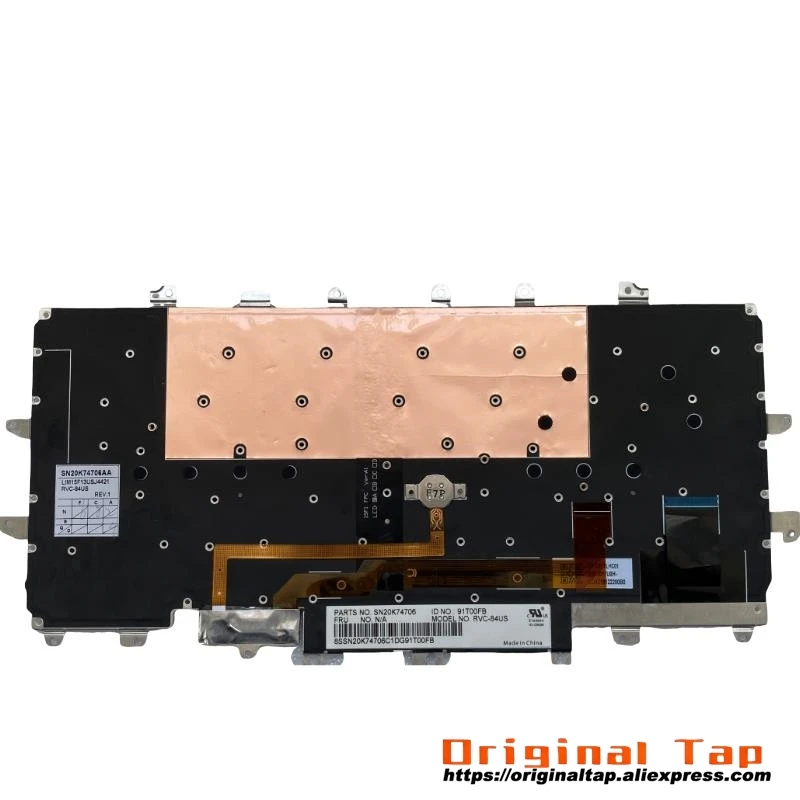 Корейская клавиатура KR с подсветкой для Lenovo Thinkpad X1 Carbon 4-го поколения 4 SN20K74738 SN20K74778