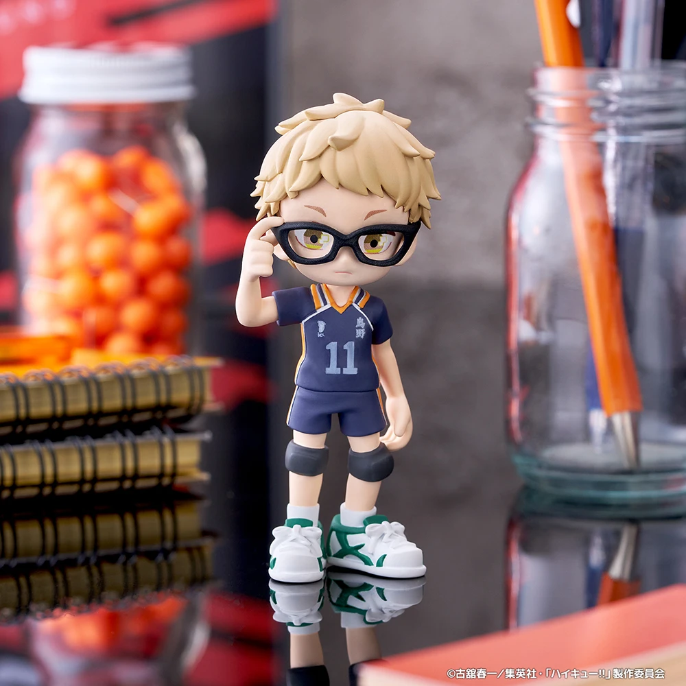 Фото В наличии Оригинальный Bushiroad Creative Palverse Haikyuu!! Полный набор аниме Q стиль фигурки модель игрушки подарки для фанатов девочек №4