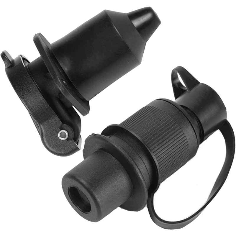 

AU05 -Trailer Plug Adapter Motorhome Power Cord Socket Connector Plug Socket 3-Pin European-Style Car Trailer Adapter