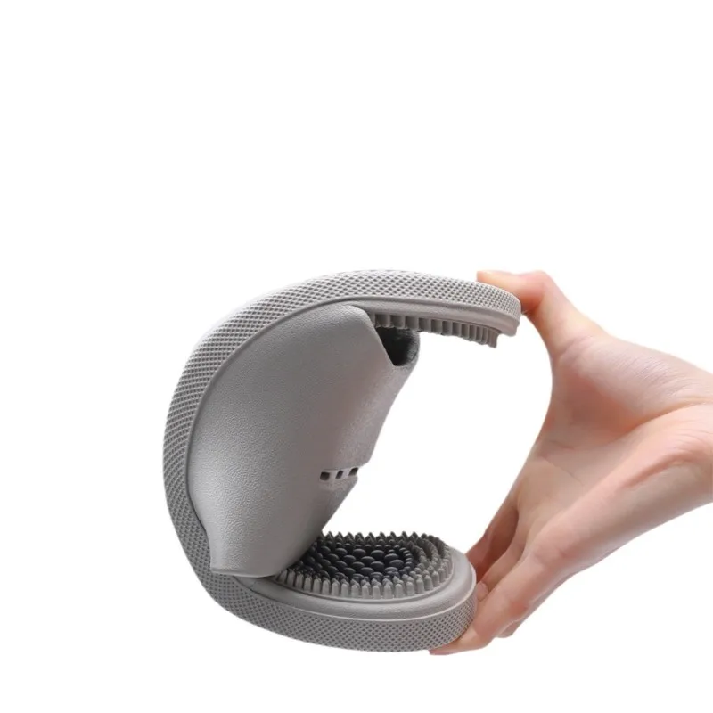 Домашние тапочки из ПВХ для мужчин и женщин Нескользящие массажные мужские