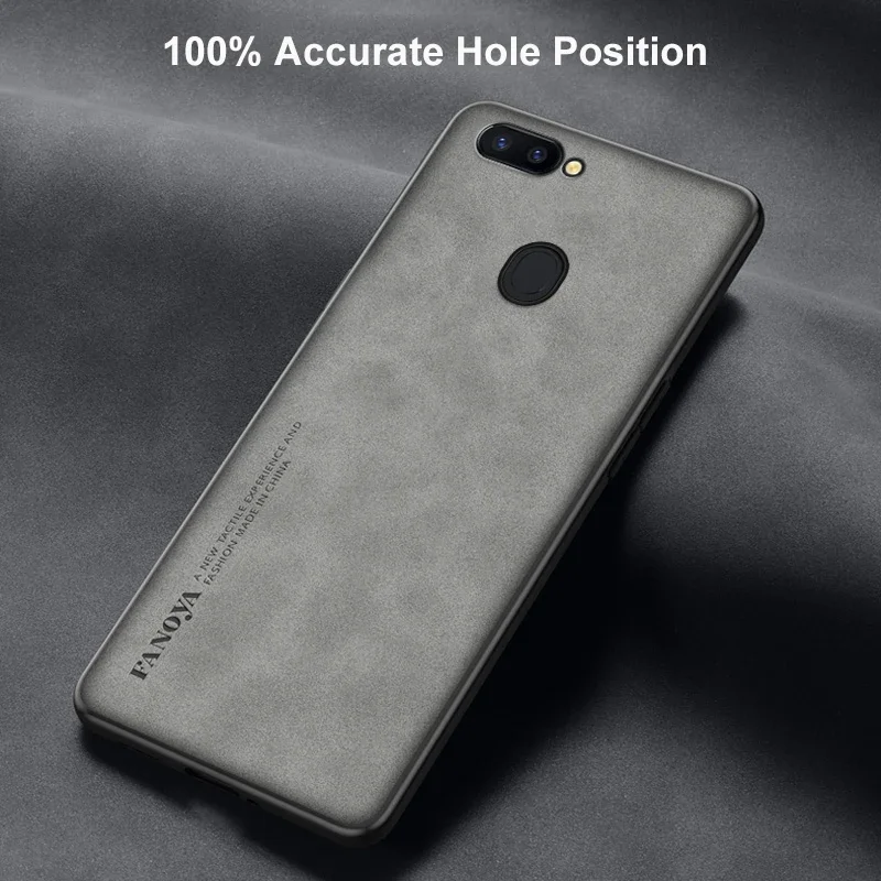Роскошная задняя крышка из искусственной кожи для OPPO R11 R11S R9 R9S F1 Plus Матовая