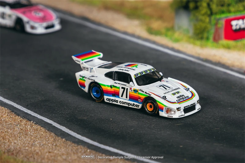 

Tarmac работает 1:64 935 K3 24h Le Mans 1980 #71 модель автомобиля