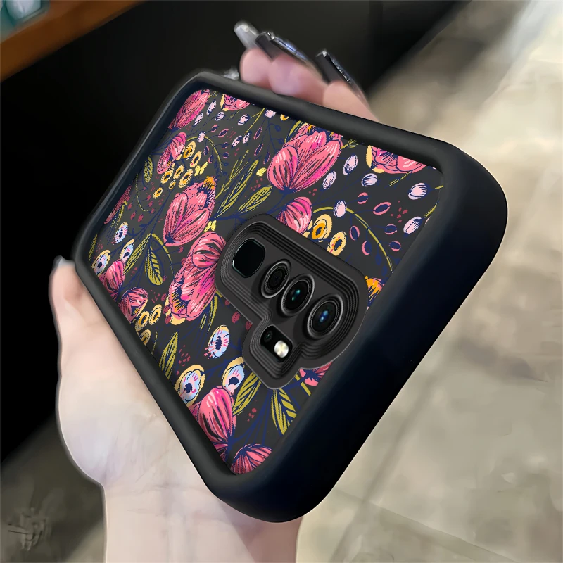 Милый цветочный Фотофон для OPPO Realme 12 Pro Plus 11 8 8i 7i 6i 5i 5 INS Корейская девушка мягкий