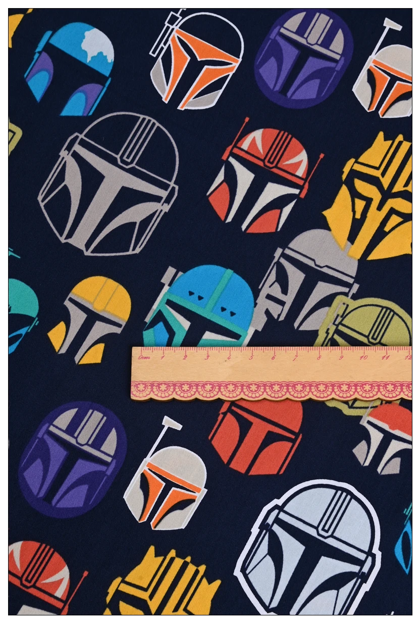 Width 145cm Cotton Disney Fabric Printed Star Wars Stitch,Sew Dress Clothes Quilting Fabric,Disney Tissu For Sewing Needlework images - 6