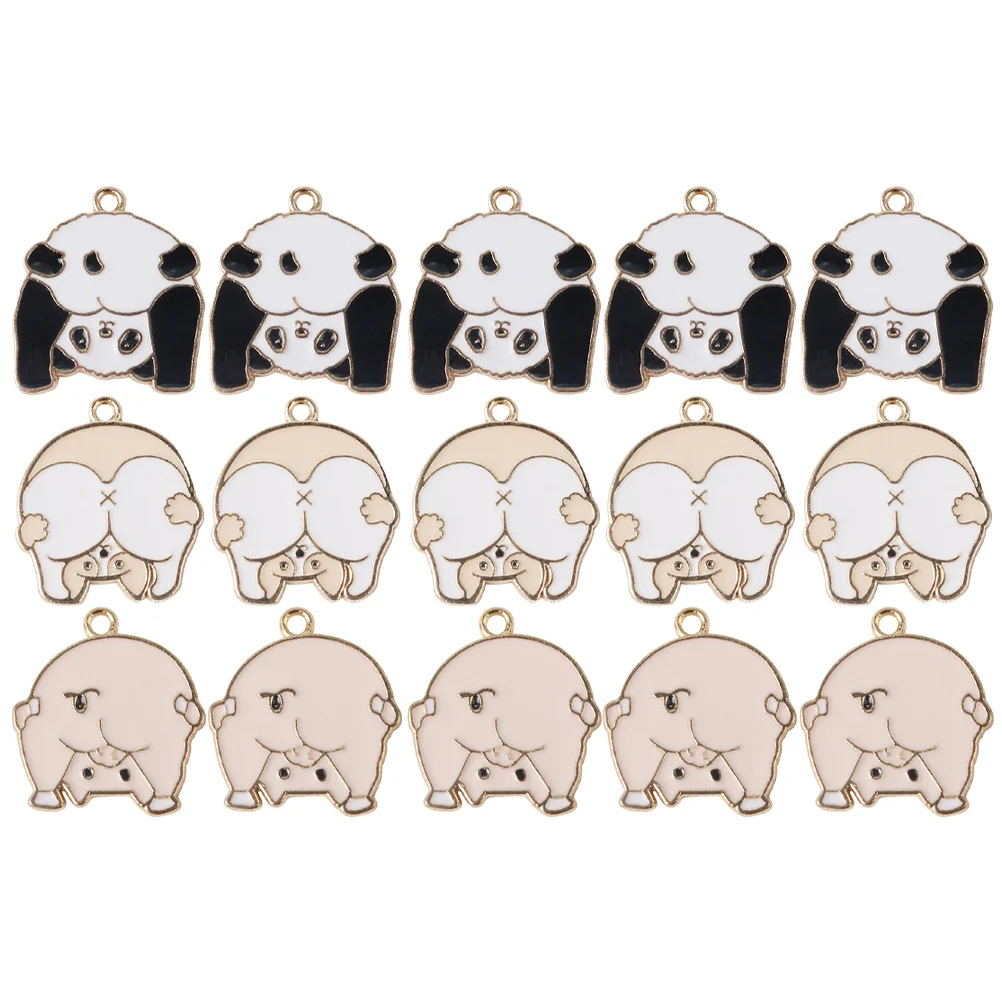 

30Pcs Funny Gift Pendants Alloy Key Pendants Unique Pendants with Funny Shape