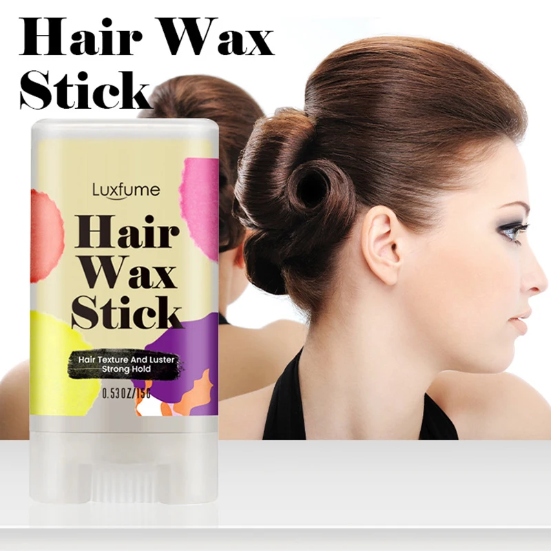 

Hair Wax Stick Gel Cream Professional Broken Hair Artifact Styling Hair Frizz Fixed Fluffy Men And Women Styling Wax Hair Bar