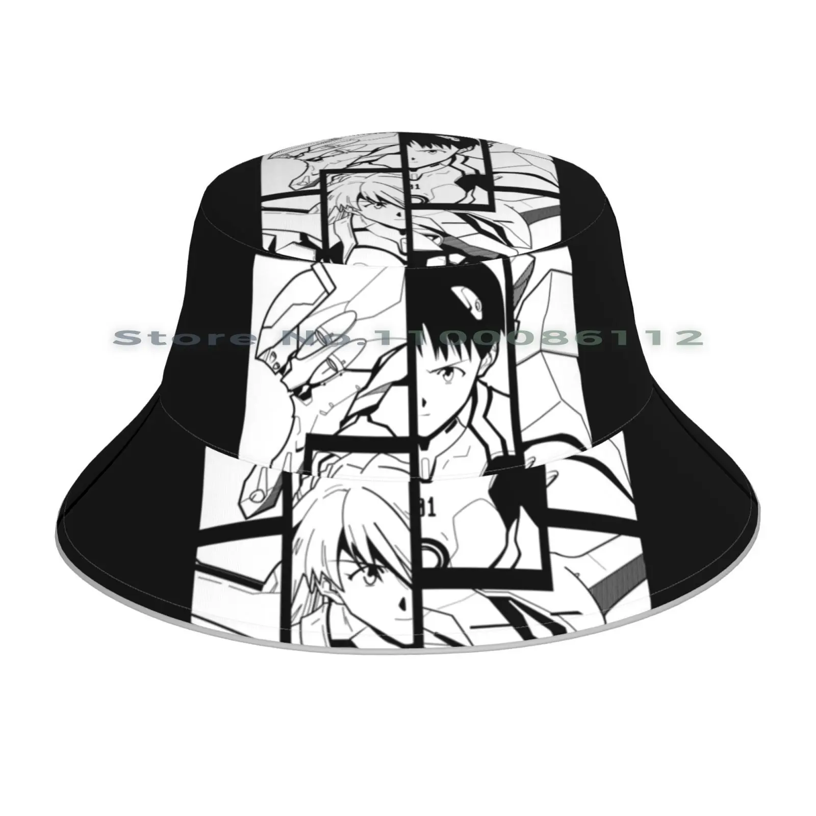 Вязаная шапка N13 облегающая Eva01 Джон фитиль анимация рукав 90 Kanji Япония сеточка