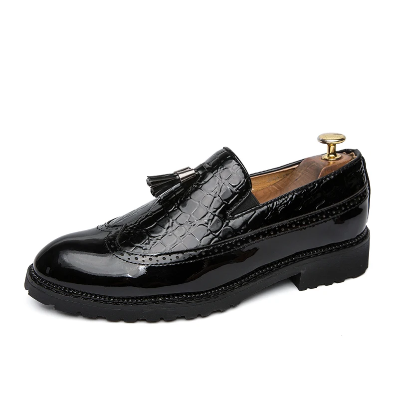 

2023 Men's New Fashion Casual Shoes Breathable Leather Men's Shoes Driving Comfort Shoes Business Dress Shoes