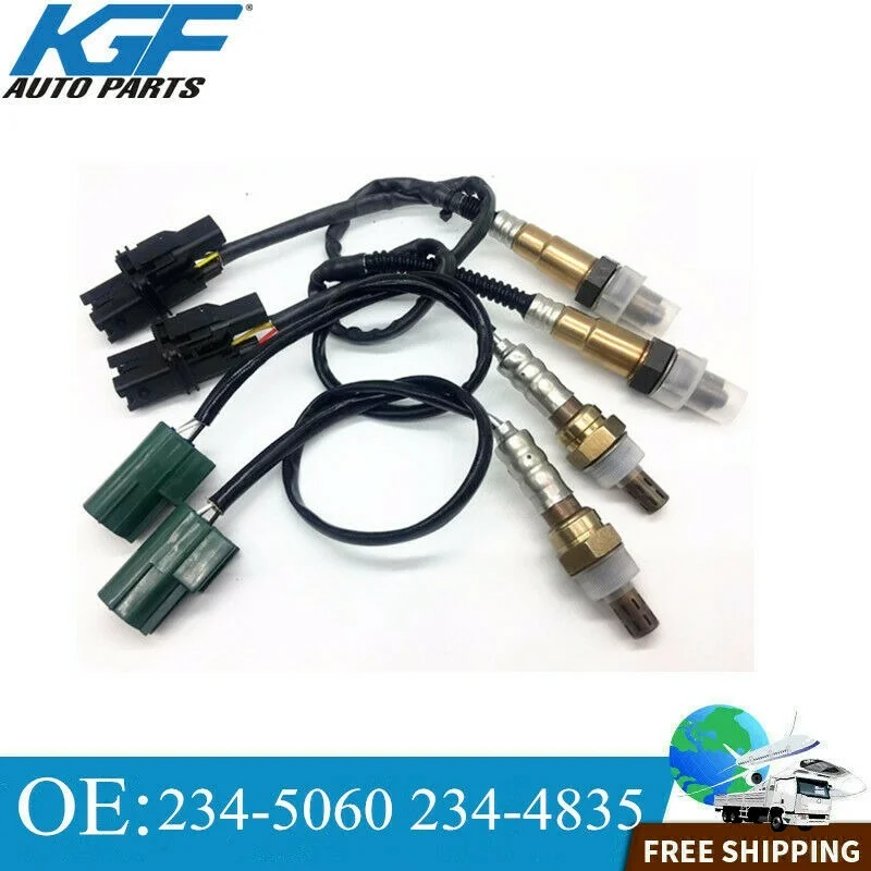 

Air Fuel Ratio Oxygen O2 Sensor Up + Downstream For 2004-2006 Nissan Titan 5.6L
