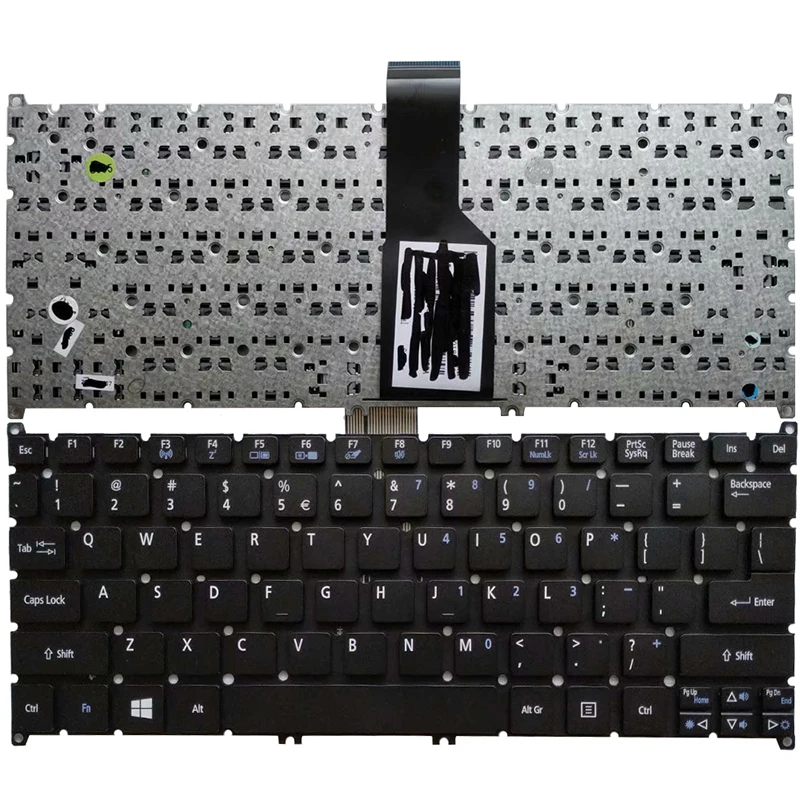 New laptop keyboard For ACER Aspire MS2346 MS2377 Q1VZC Chromebook C7 C710 C710-2847 US keyboard