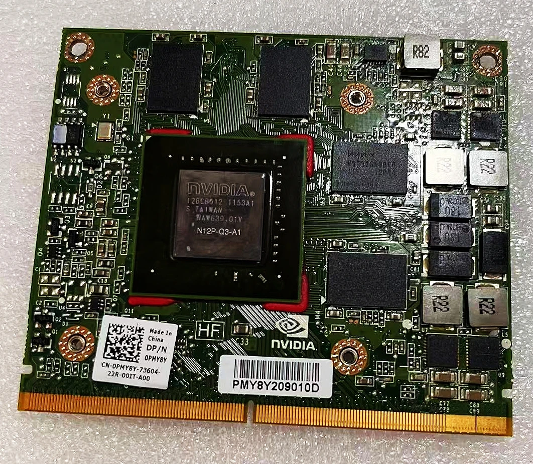 Фото Q 2000M Q2000M 2G Видео VGA Видеокарта N12P-Q3-A1 Для браслета HP 8540W 8540P DELL M4600 M4700 100% рабочая №1