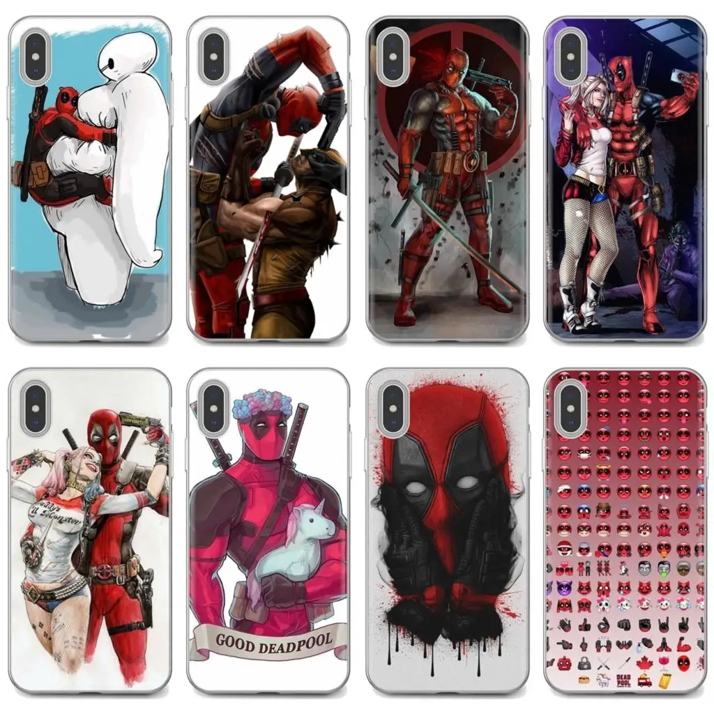 Buy Silicone Phone Case Humorous Superhero Deadpool For Xiaomi Mi Note 10 11 t lite A2 A3 Max Mix 2S 3 poco X3 nfc F2 F3 Pro M3 |
