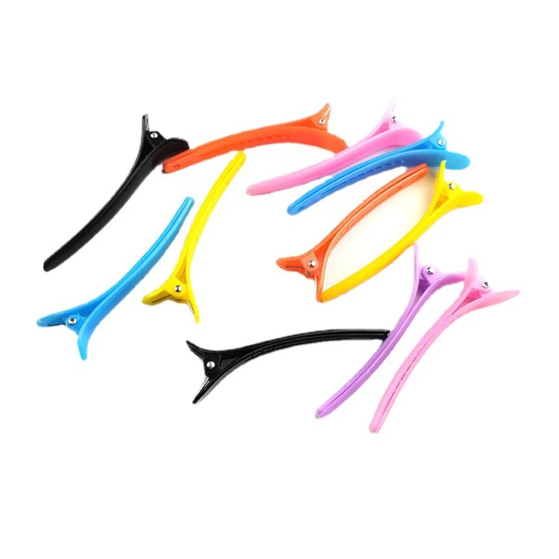 

30pcs 8CM New Jelly Candy Color Duckbill Clip Alligator Clip Hair Clip Translucent Hairpin Hair Tool Accessories for Women Girls