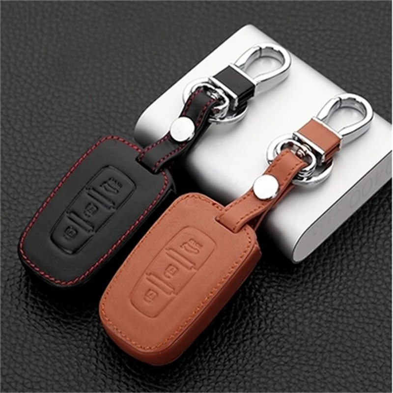 

Leather Key Cover For key holder for KIA K2 K5 K3 K4 KX Cerato Soul Forte Sportage SORENTO Mohave OPTIMA Ceed Carens CADENZA