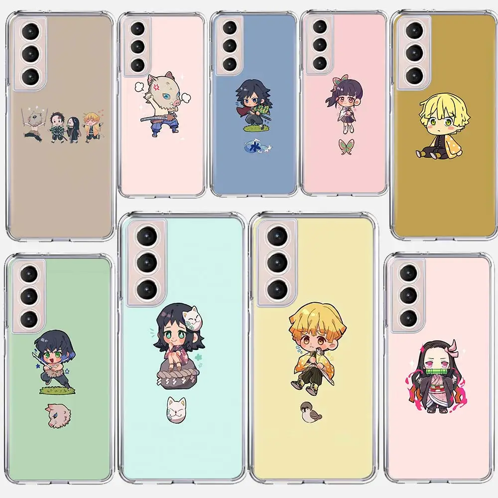 

Demon Slayer Kimetsu No Yaiba Case Coque For Samsung Galaxy S21 Ultra 5G S20 FE S20 Plus S10E S10 Lite S8 S9 Plus S7 Cover Funda