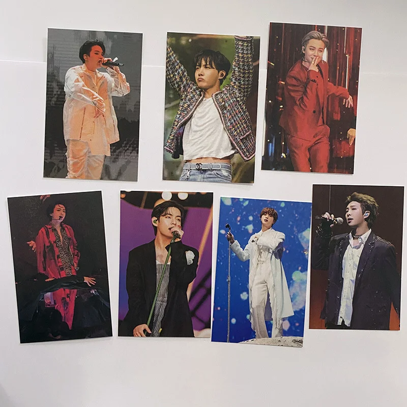 

KPOP bangtan boys "MAP OF THE SOUL ONE" concert with the same concept photo High quality LOMO photo card Postcard Gifts SUGA JIN