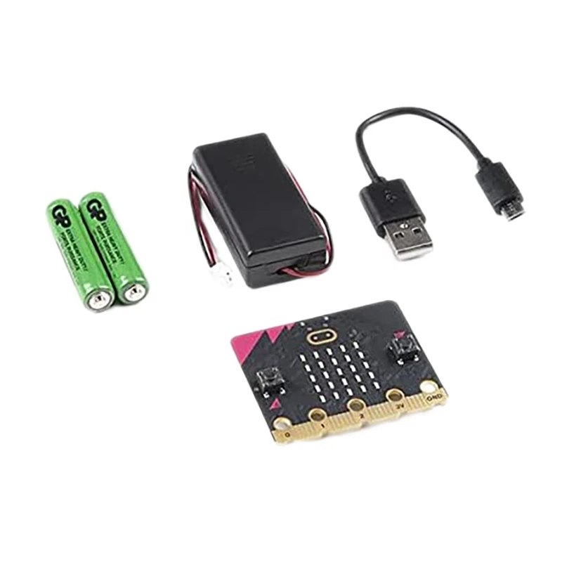 

Microbit V2 GO Starter Kit BBC Official Latest Version Built-In Speaker And Microphone Support AI And Machine Learning