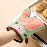 durable insulation mitt with loop lightweight easy hanging insulation glove oven glove oven mitt 1pc
