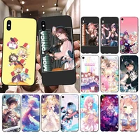 fhnblj anime bang dream phone case for iphone 11 12 pro xs max 8 7 6 6s plus x 5s se 2020 xr cover