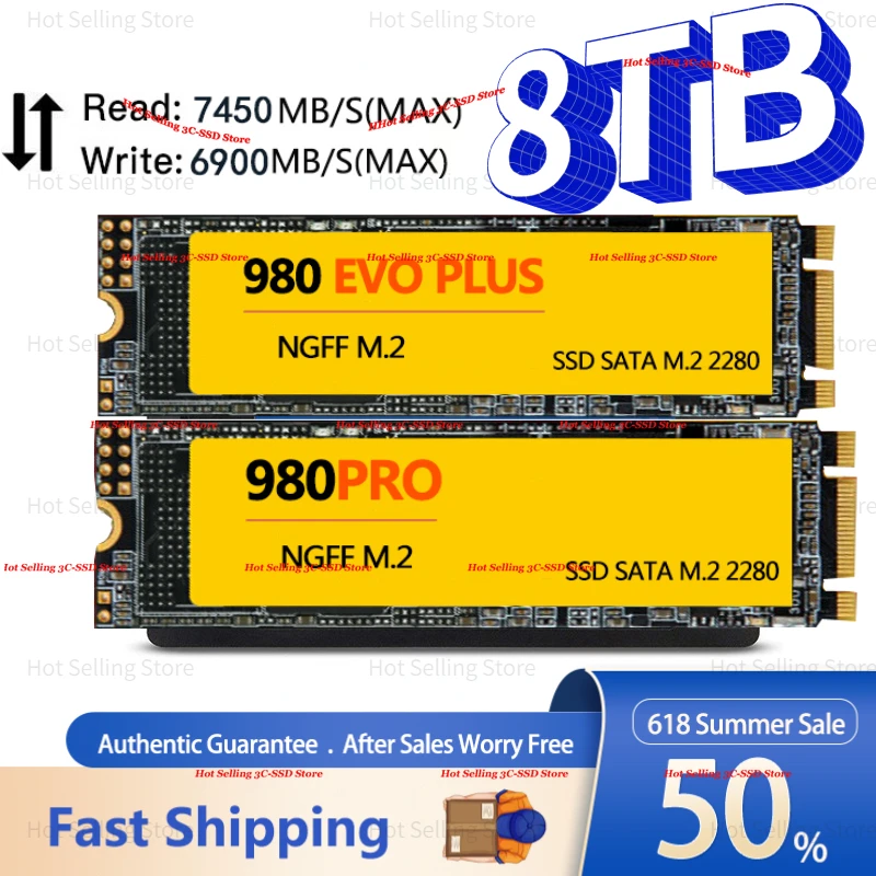 

8TB 2023 New SSD 1TB Hard Drive Disk Sata3 2.5 Inch Ssd TLC Internal Solid State Drives for Laptop and Desktop 500GB 2TB