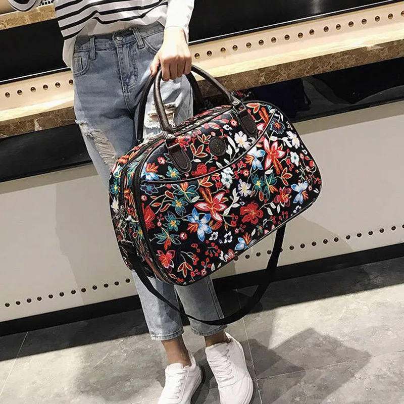 Outdoor Leather Women Travel Bags Handbags New Fashion Porta