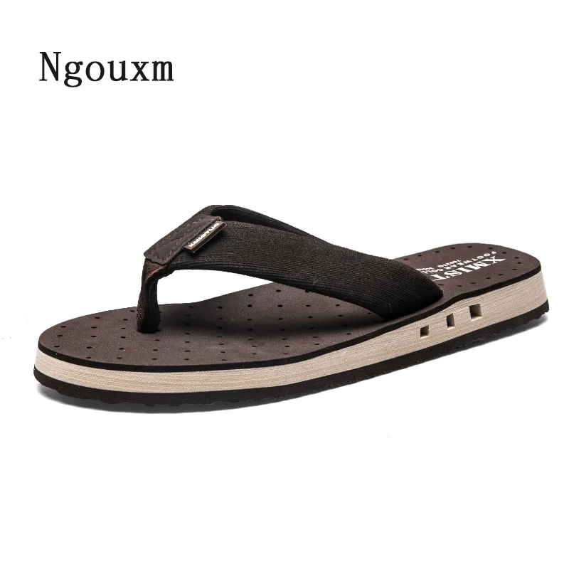 

High Quality Summer Men Flip Flops Beach Flip Flops Fashion Breathle Casual Beach Outdoor Slippers