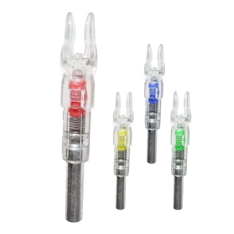 

6 шт., подсвеченные гнезда для стрельбы из лука, 6,2 мм