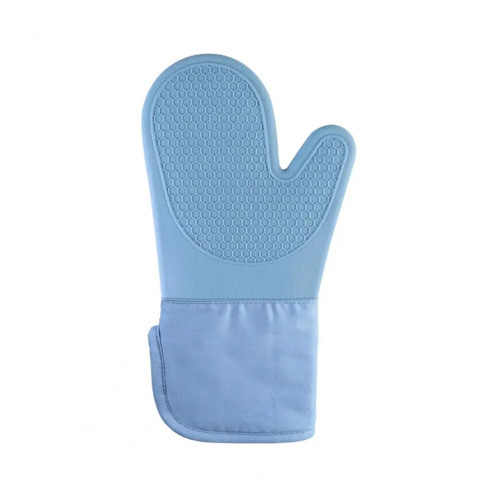 

1Pc Microwave Glove Heat Resistant Non-Slip Silicone Raised Texture Baking Glove for Kitchen Oven Mitts Tools
