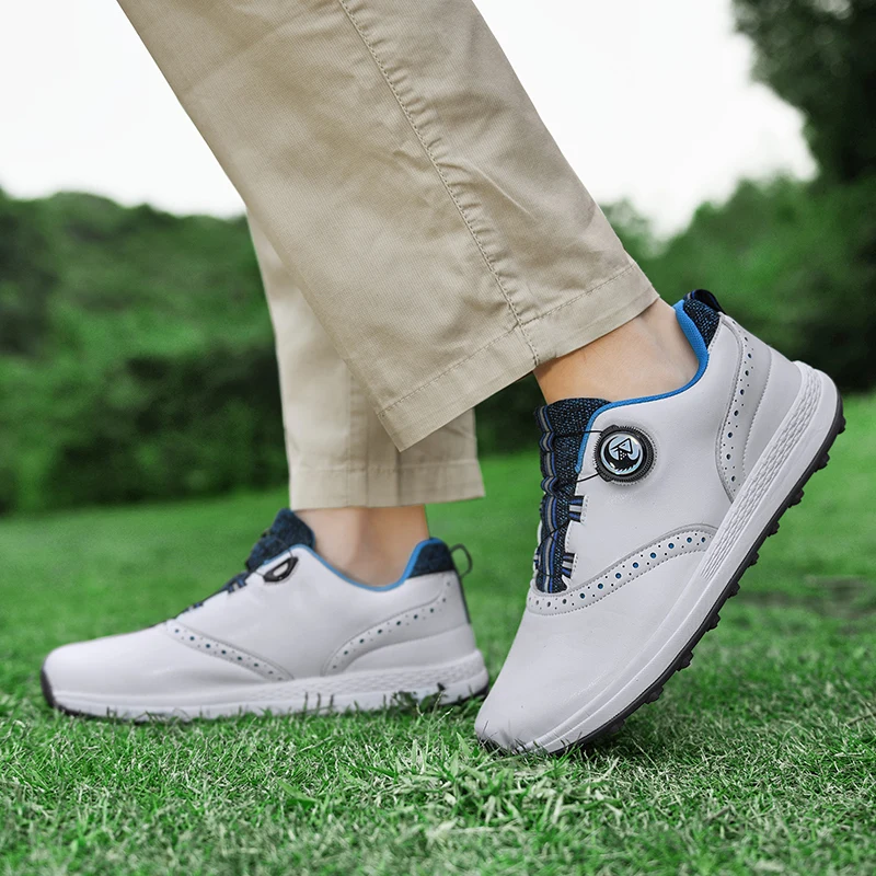 Professional Golf Shoes Men's Professional Golf Shoes Men's Comfortable Golf Shoes Anti-slip Sports Shoes Large Size 40-47