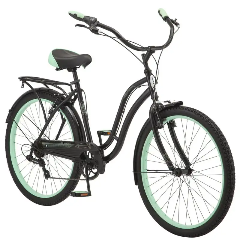 

Cruiser Bike, 26-inch wheels, 7 speeds, womens frame, / Green speed cassette speed cassette Cassette speed tooth bmx sprock