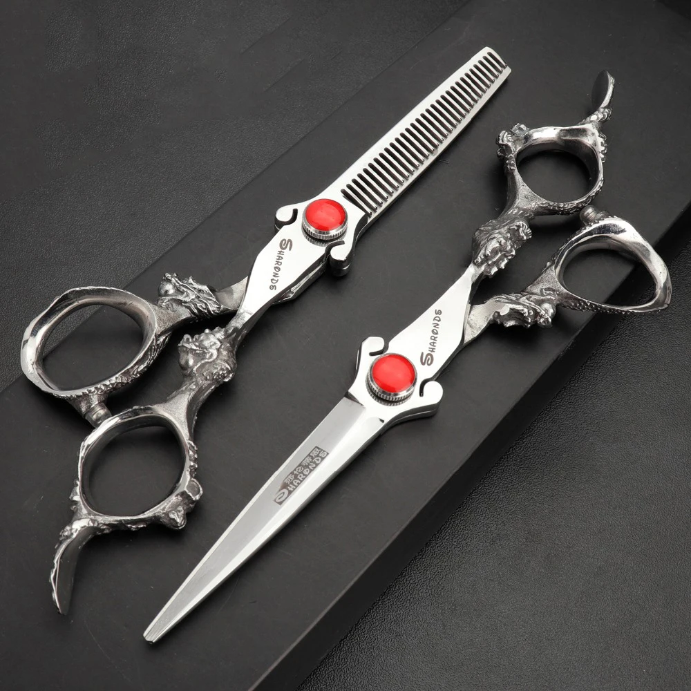 5 5/6/7/8/9 дюймов парикмахерские ножницы профессиональные 440C для стрижки волос