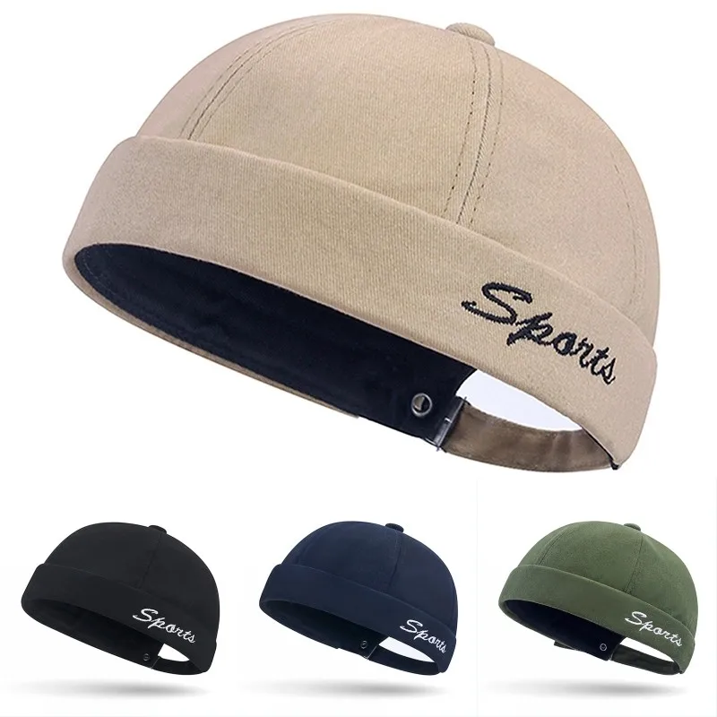 Шапка-бини в стиле ретро для мужчин и женщин регулируемый головной убор без
