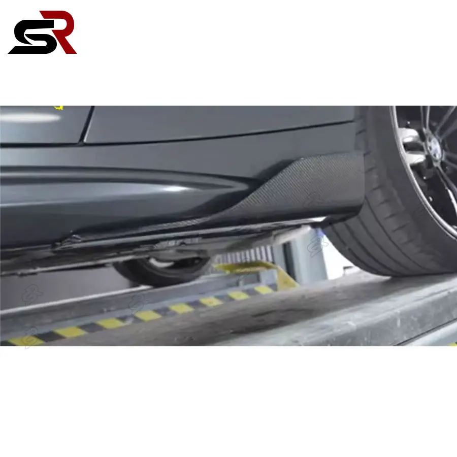 BMW 2-серия M2 F87 M2C 2014-2019 отделение faldón lateral de fibra carbono Real labio parachoques Canards 2 шт.