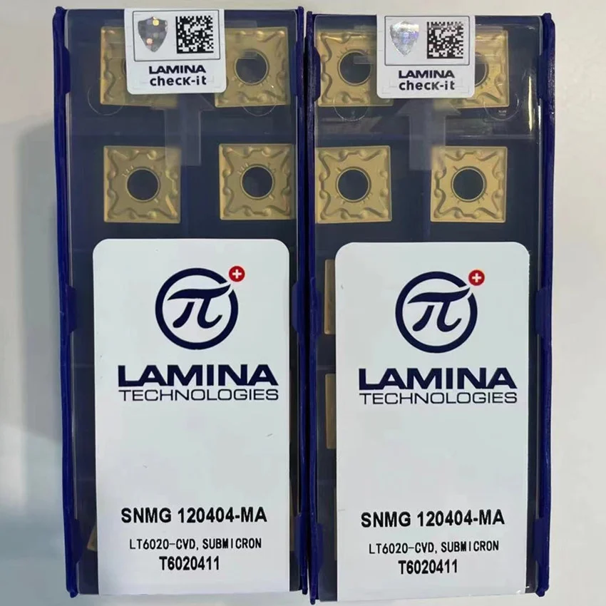 

SNMG120408-MS LT6020 / SNMG120404-MA LT6020 / SNMG120408-MA LT6020 SNMG431 SNMG432 карбидные вставки CNC 10 шт./кор.