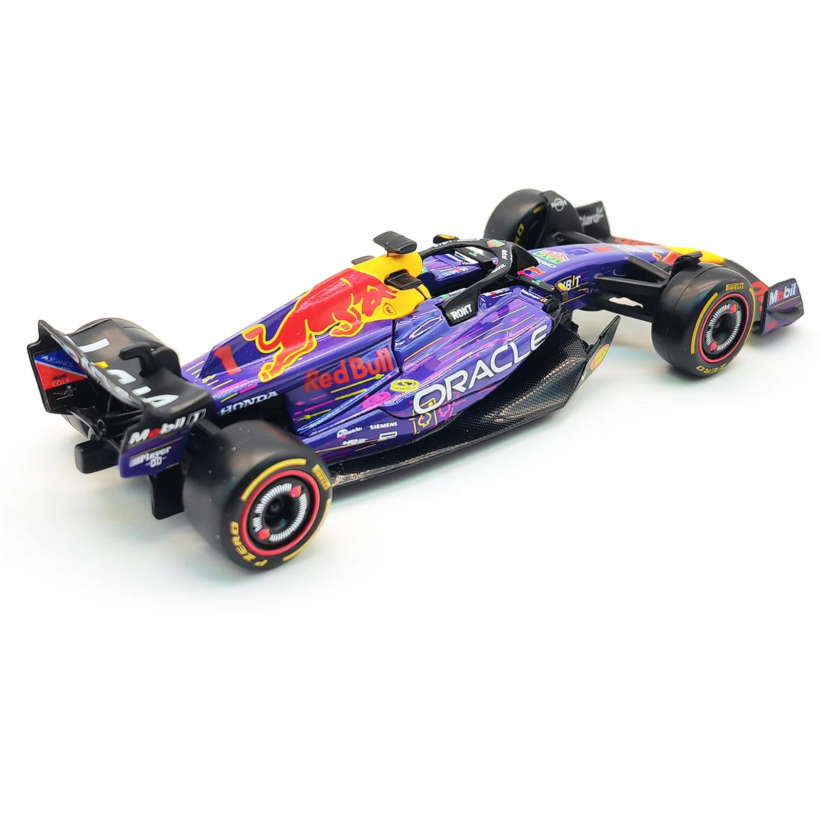 Bburago 1:43 2023 Лас вегас RB19 # 1 11 Red Bull F1 гоночная формула статическая имитация литья под