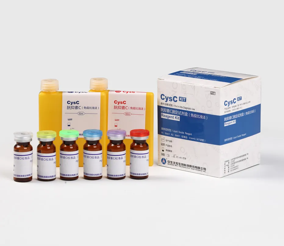 

BIOSINO Cystatin C reagent (CysC)test Kit for chemistry analyzer CysC clinical chemistry reagent biochemical test kits